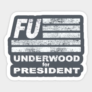 FRANK 4 PREZ Sticker